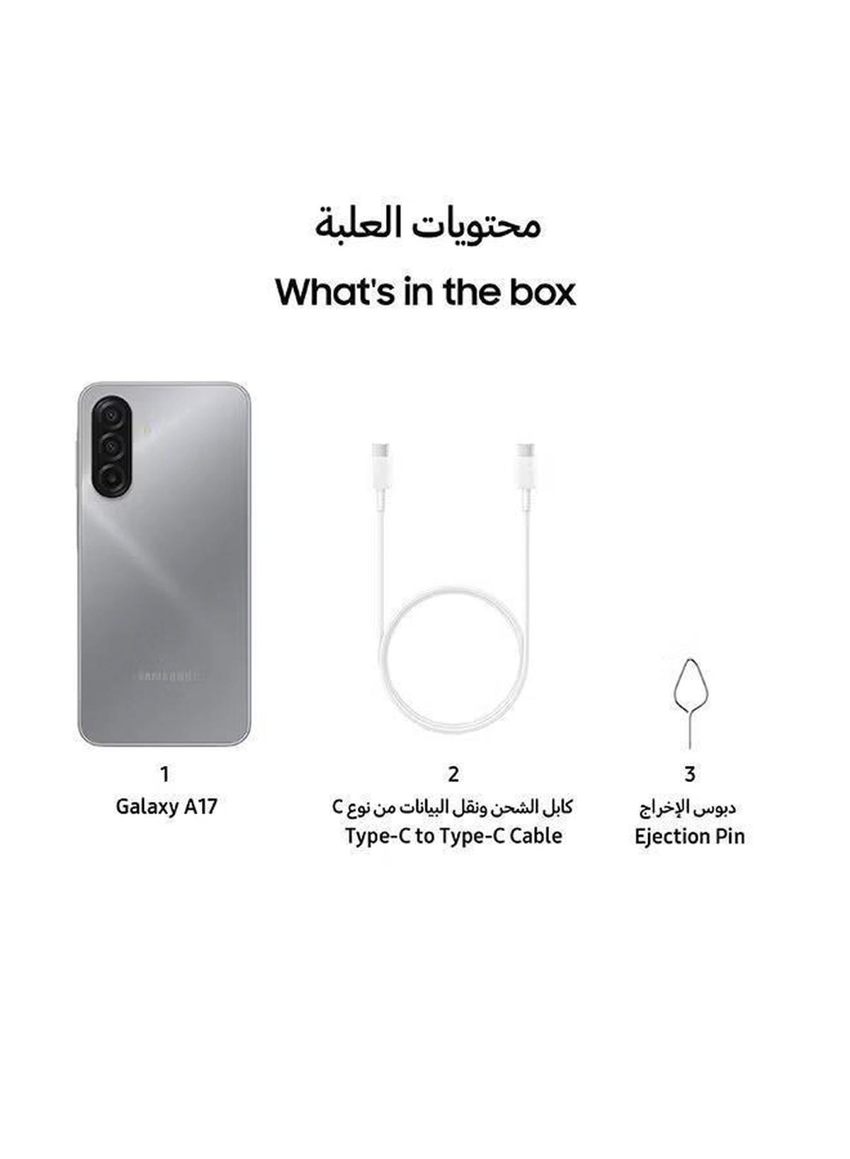 Samsung Galaxy A17 Dual SIM 4G Gray 6GB RAM 128GB-1-portrait