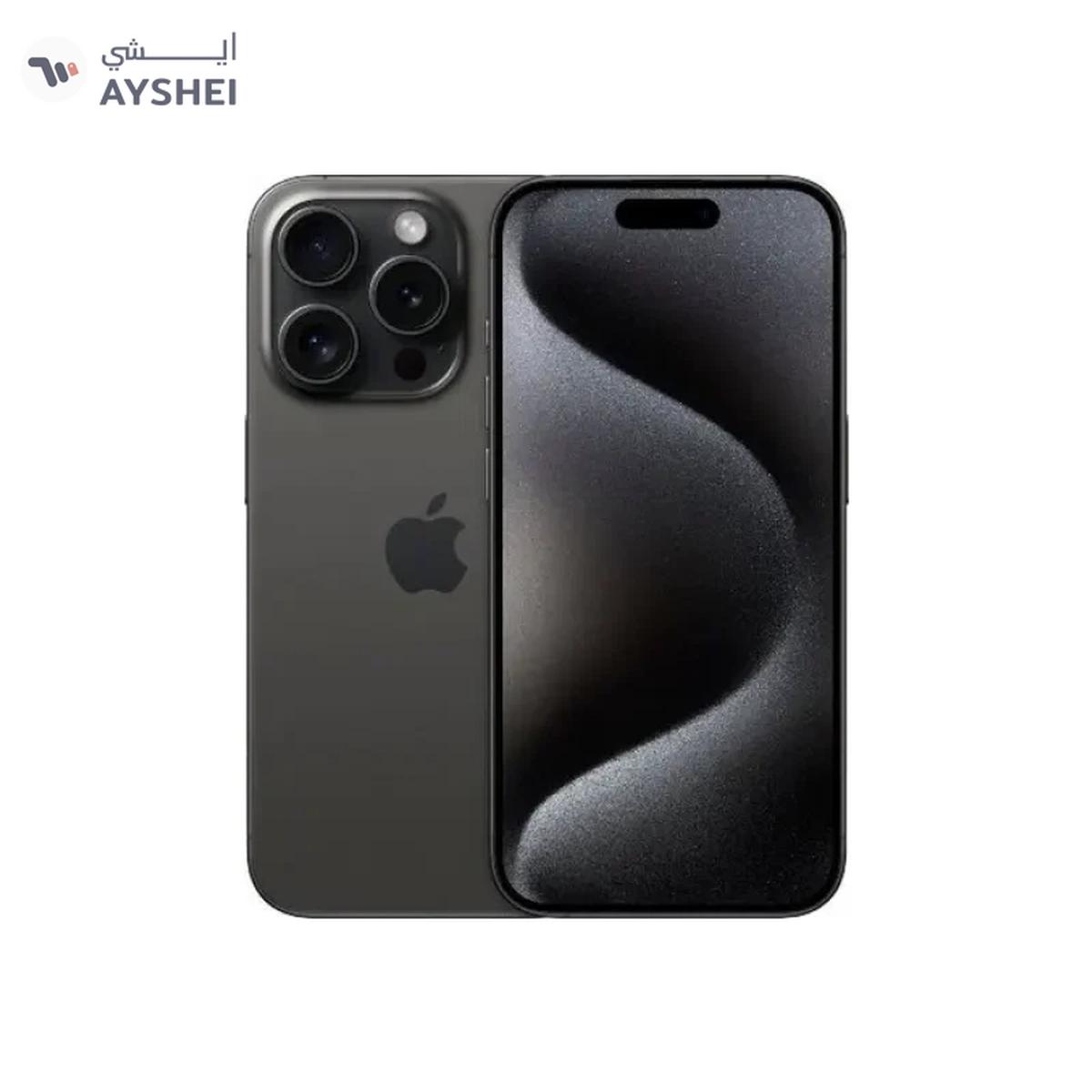 Excellent Renewed Apple iPhone 15 Pro Max 256 GB Black Titanium 12 Months Warranty-0-portrait