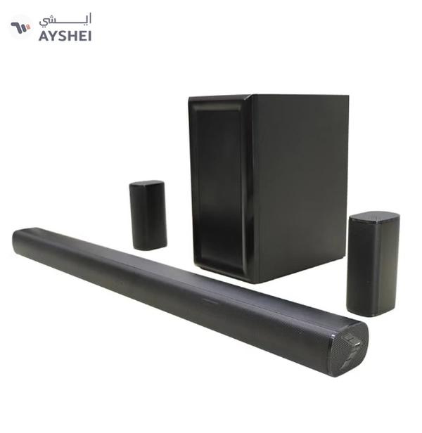 JVC 5.1Ch Soundbar With Wireless Subwoofer Home Theatre-3600W PMPO With Bluetooth, USB, SD Card Compatible TH-N430B Black
