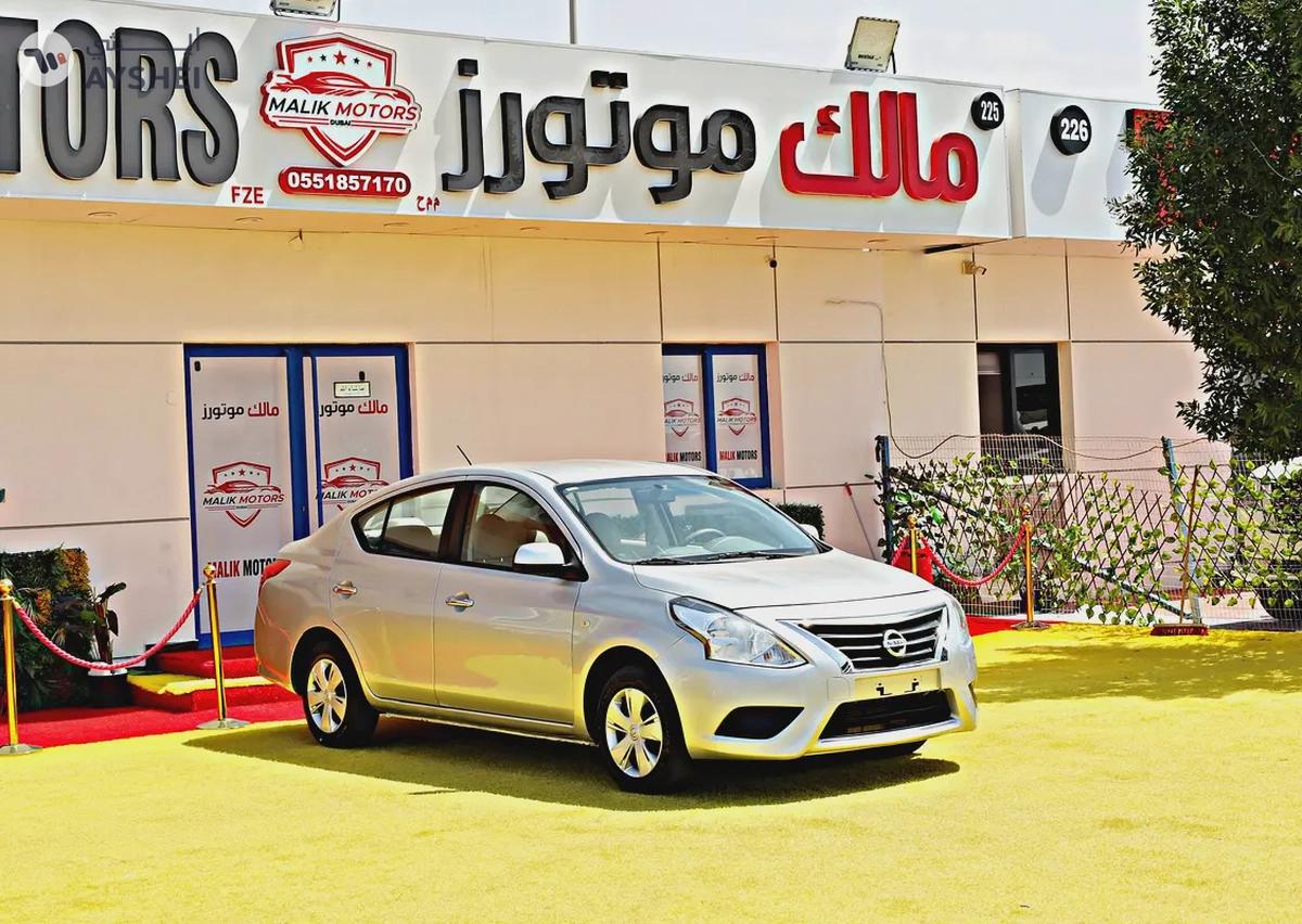 ONLY 700 AED EMI NISSAN SUNNY 2021 MODEL AVAILABLE ON CASH AND BANK FINANCE WITH 0 DP-3-3
