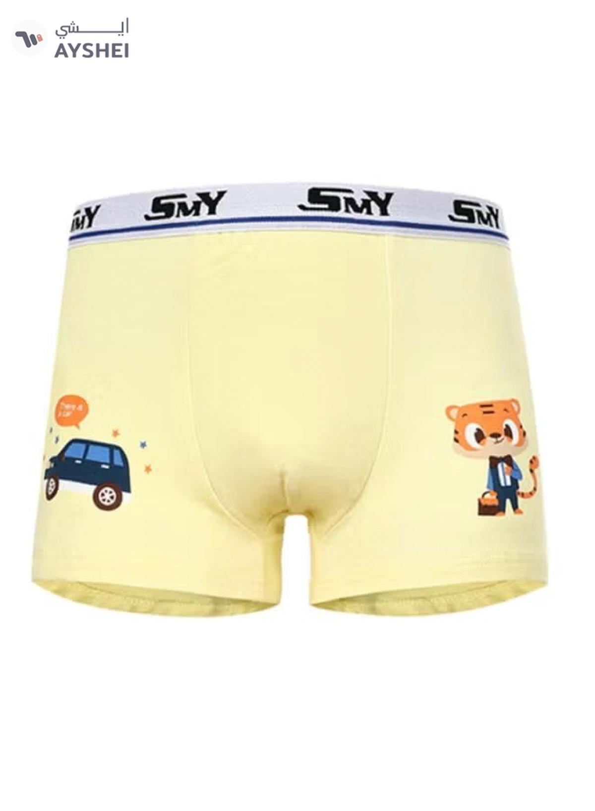 Babyqlo 4 Pack Tiger Printed Boxer Multicolour-1-1