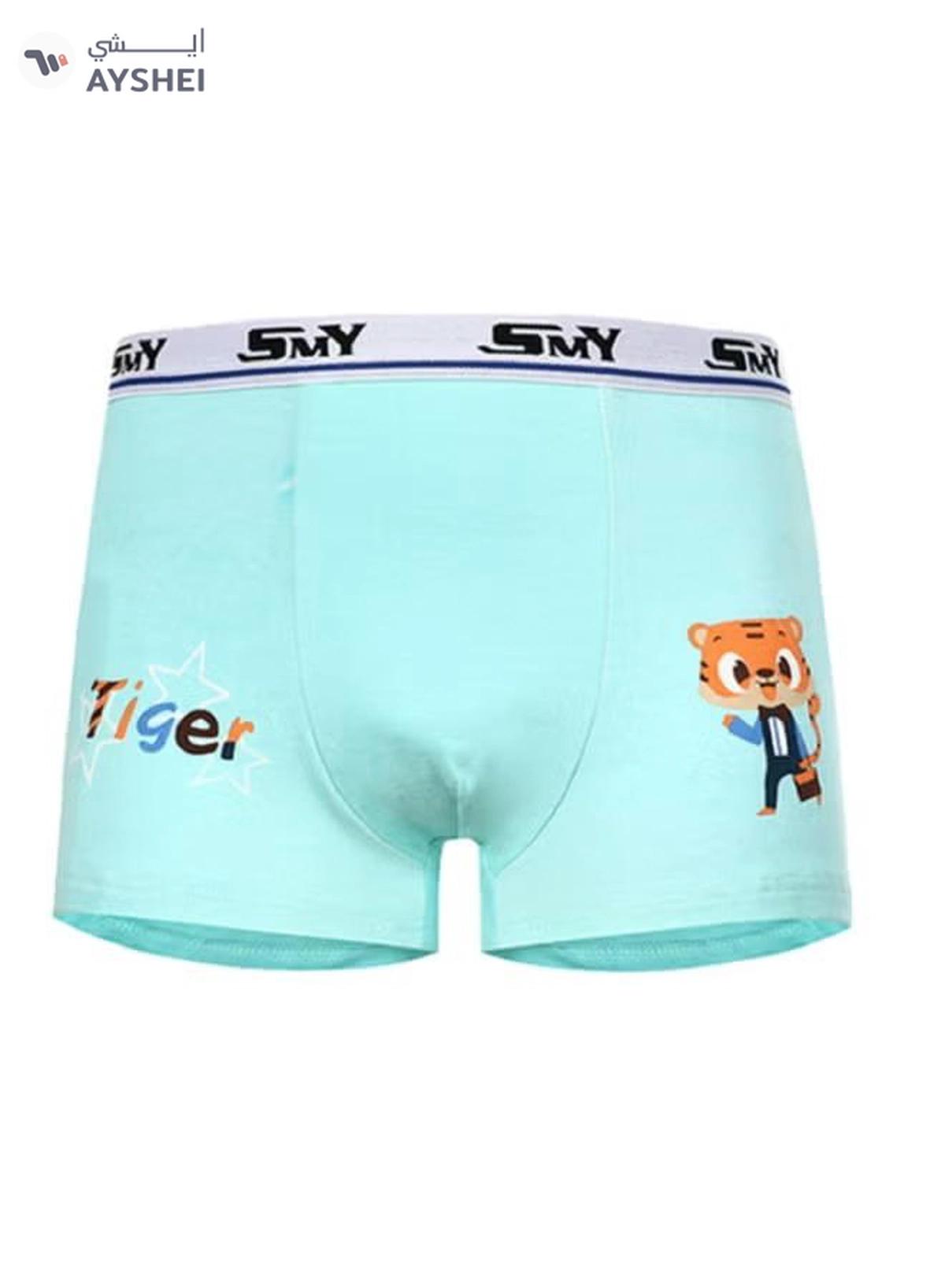 Babyqlo 4 Pack Tiger Printed Boxer Multicolour-2-2