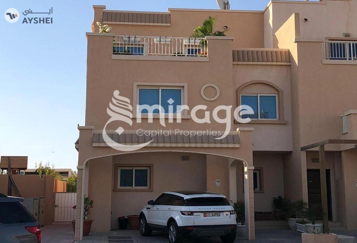 Townhouse for sale in Mediterranean Style, Al Reef Villas-0-landscape