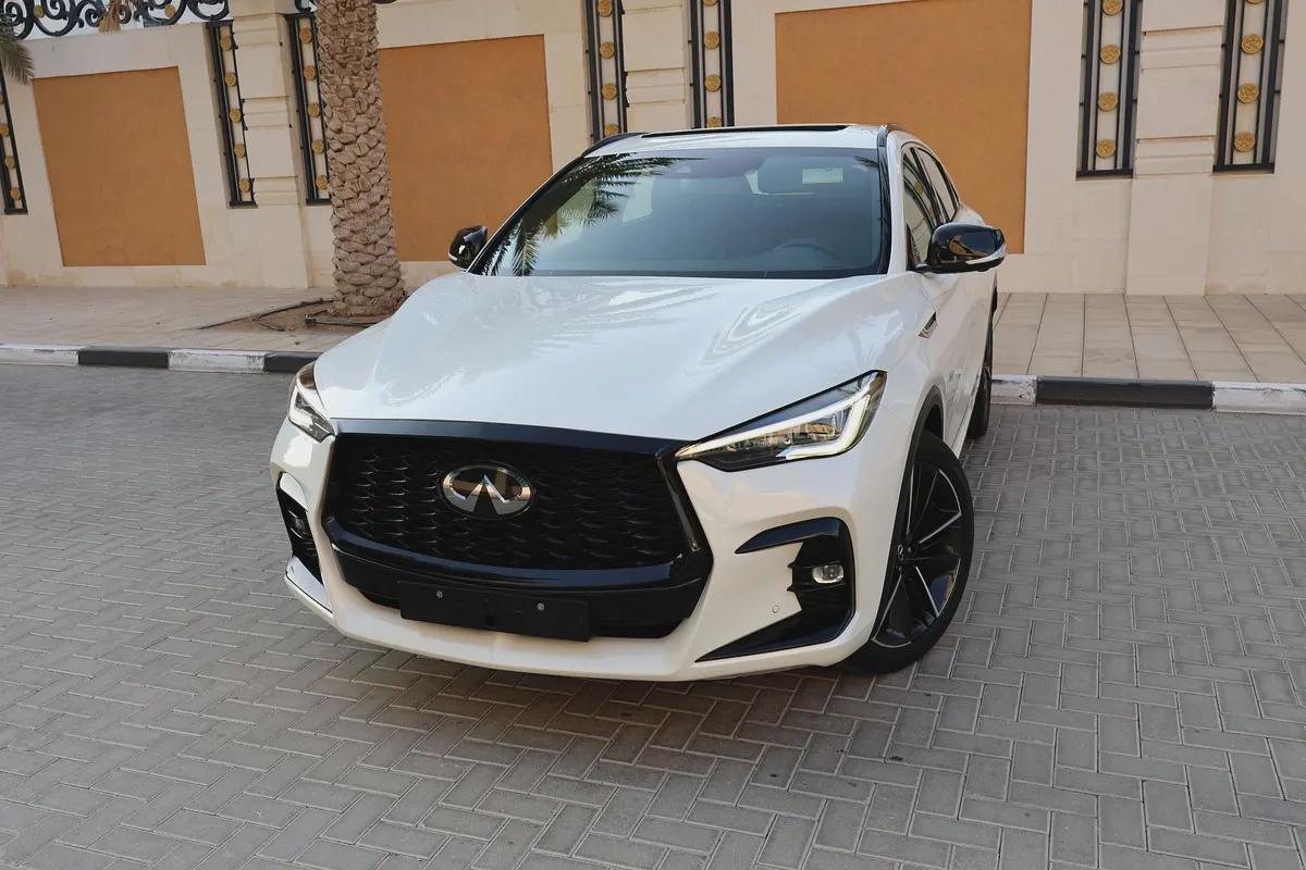 INFINITI QX55-2022-101000KM-GCC SPECS-EXCELLENT CONDITION-0-0