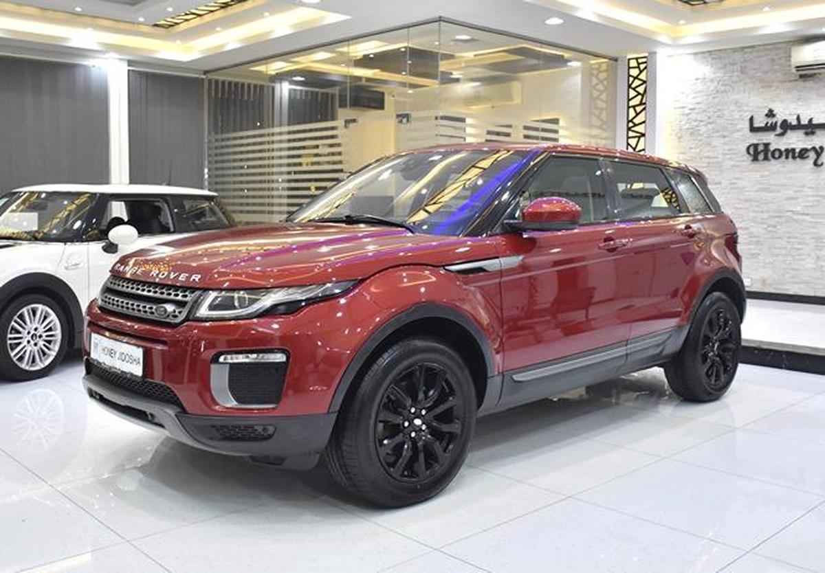 Land Rover Range Rover Evoque ( 2016 Model ) in Red Color GCC Specs-0-0