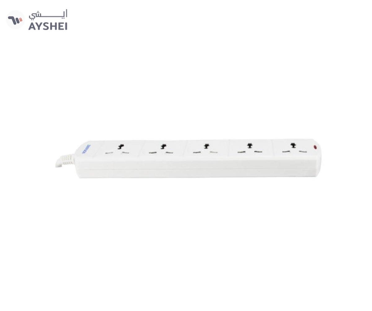 Sonashi 5Way Universal Extension Socket with Indicator Light and Safety Shutter-1-1