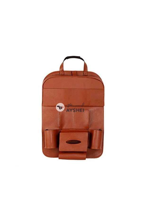 Generic Leather Car Backseat Organizer