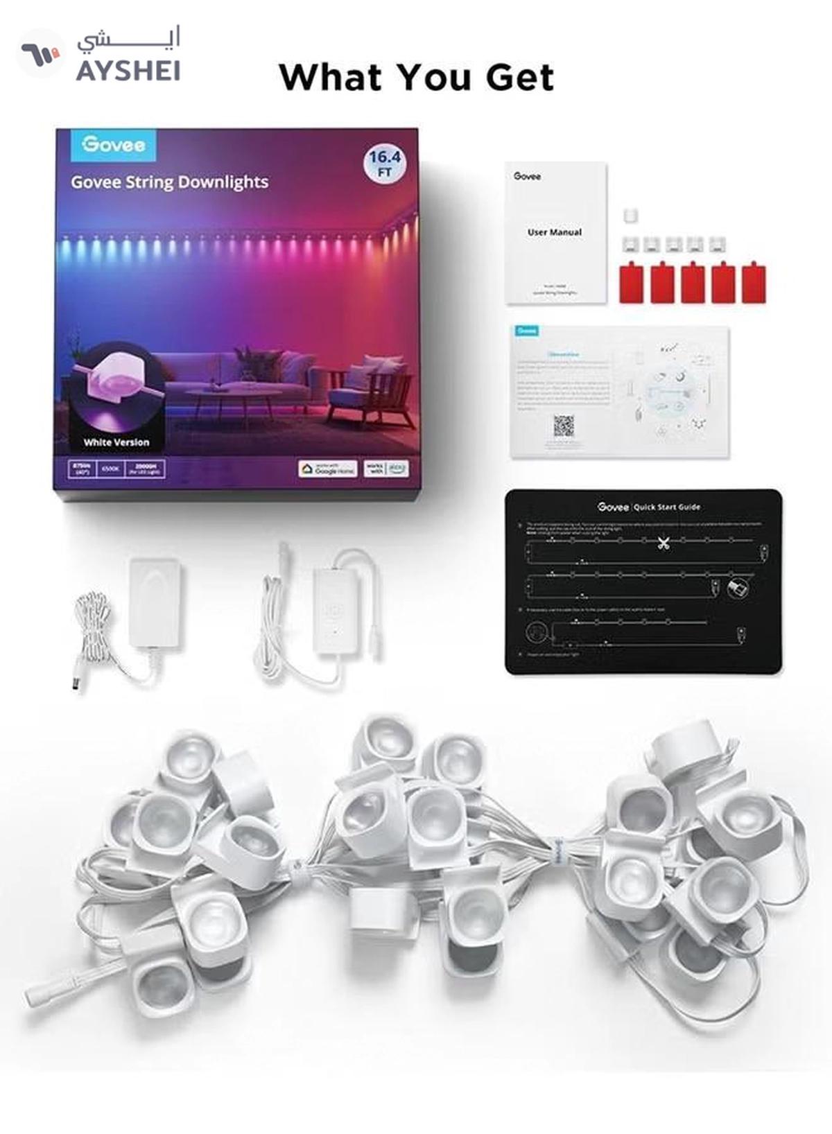 Govee RGBIC String Indoor Downlights 5m-4-4