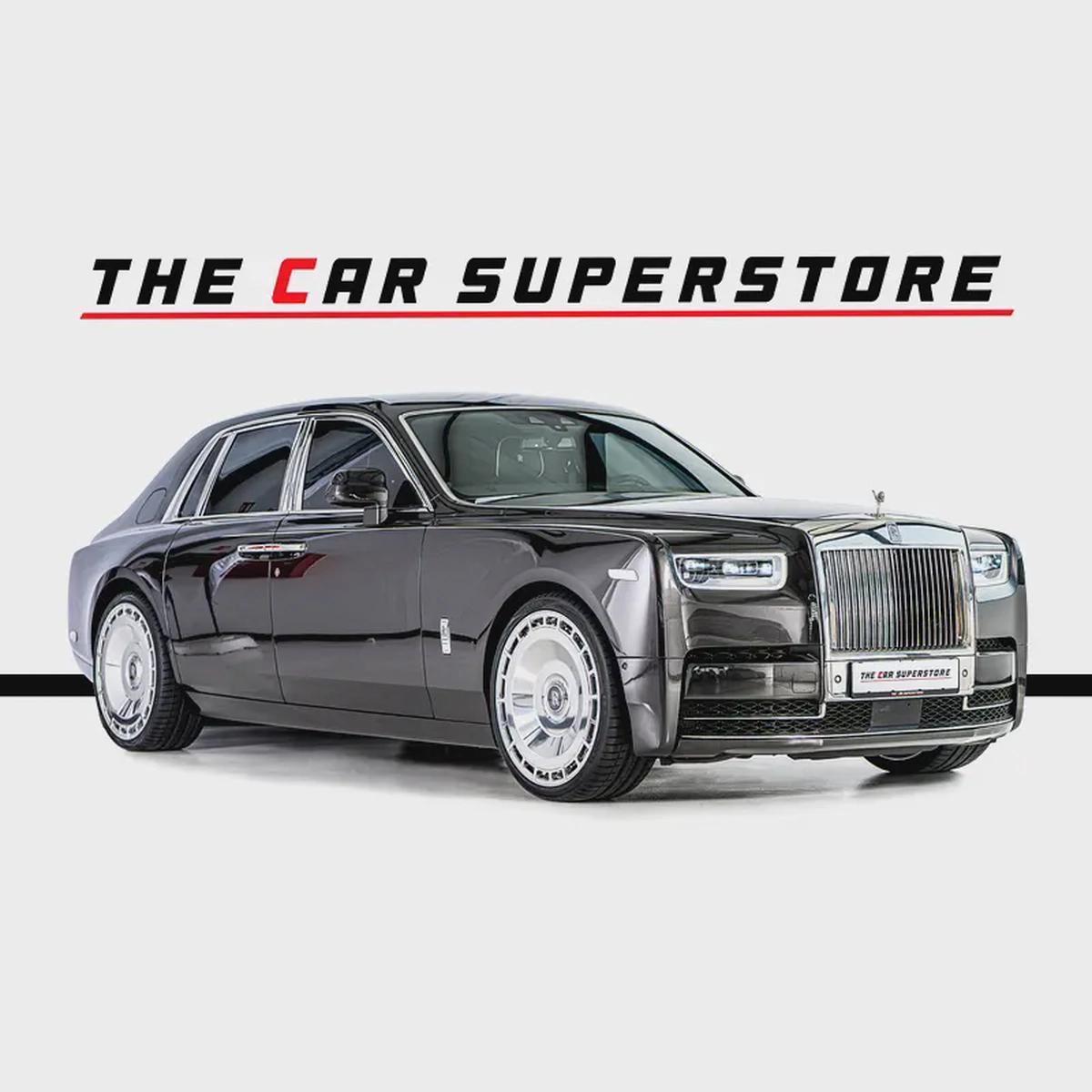 Rolls Royce Phantom-Diamond Grey Exterior Color-24 Inch Chrome Rims-Star Light System-0-0
