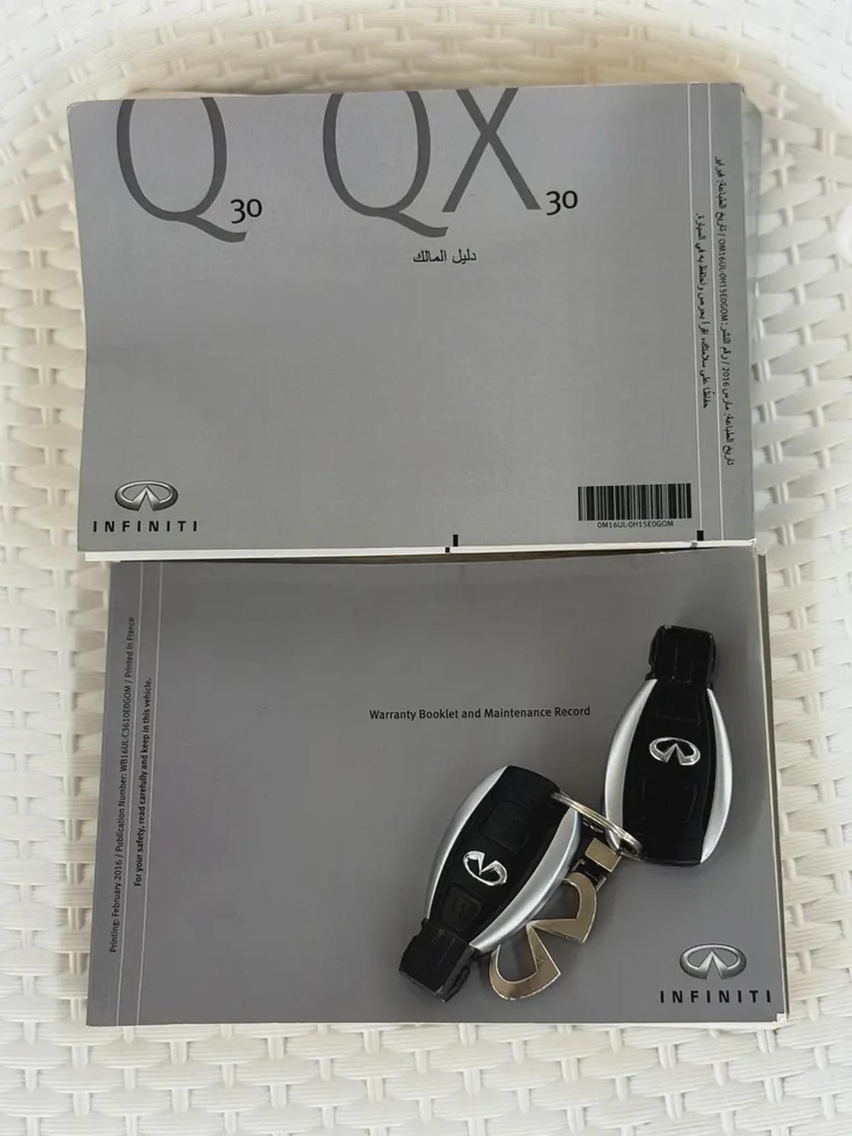 Infiniti QX30 Sport 2017 -قمه بالنظافه - Excellent Condition-18-18