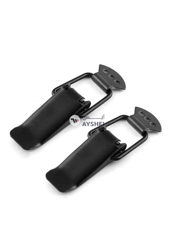 Generic Ea059 2-Piece Car Modification Accessories Universal Iron Bumper Safety Fixed Buckle