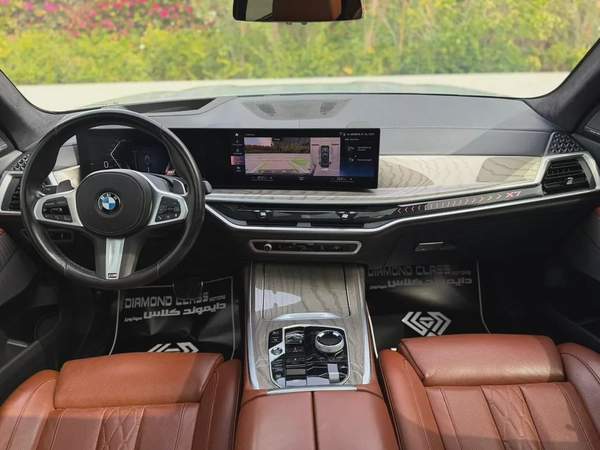 BMW X7--xDrive 40i M Sport---GCC--Under Agency Warranty+Service Contract Till 2028