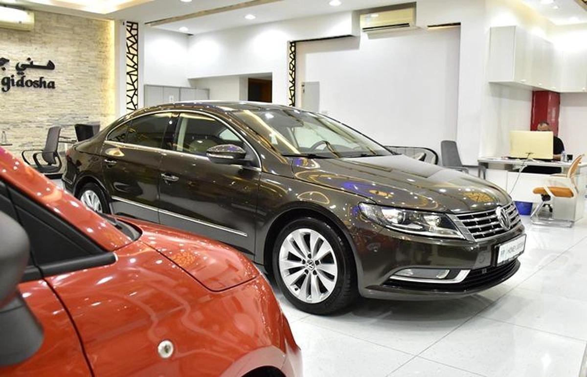 Volkswagen CC ( 2015 Model ) in Brown Color GCC Specs-11-11