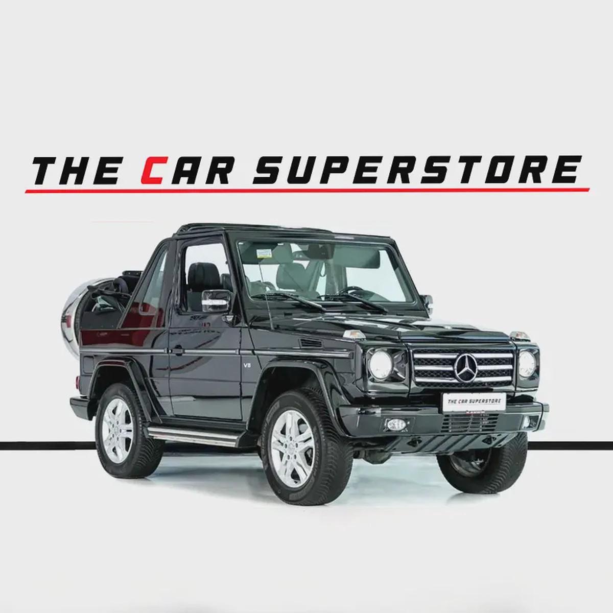 Mercedes Benz G500 Convertible-Serviced At Gargash-Full Service History-Collectors Dream-0-0