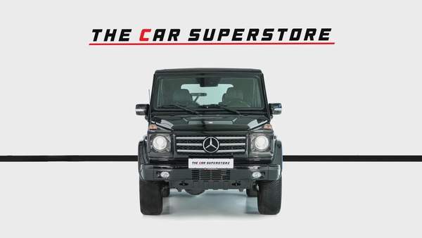 Mercedes Benz G500 Convertible-Serviced At Gargash-Full Service History-Collectors Dream