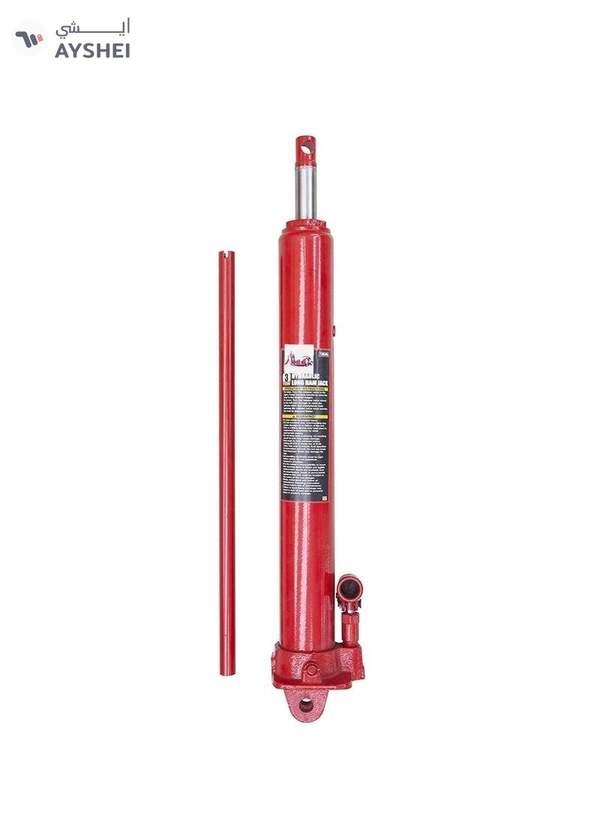 ABBASALI Hydraulic Long Ram Jack with Single Piston Pump and Clevis Base