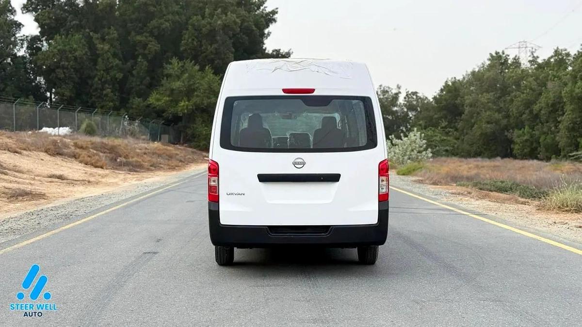 2025 Nissan Urvan NV350 Highroof Delivery Van GCC White Automatic-7-7