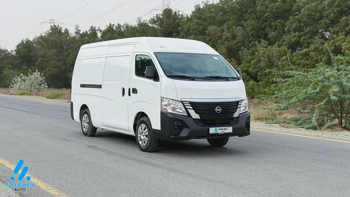2025 Nissan Urvan NV350 Highroof Delivery Van GCC White Automatic-0-0