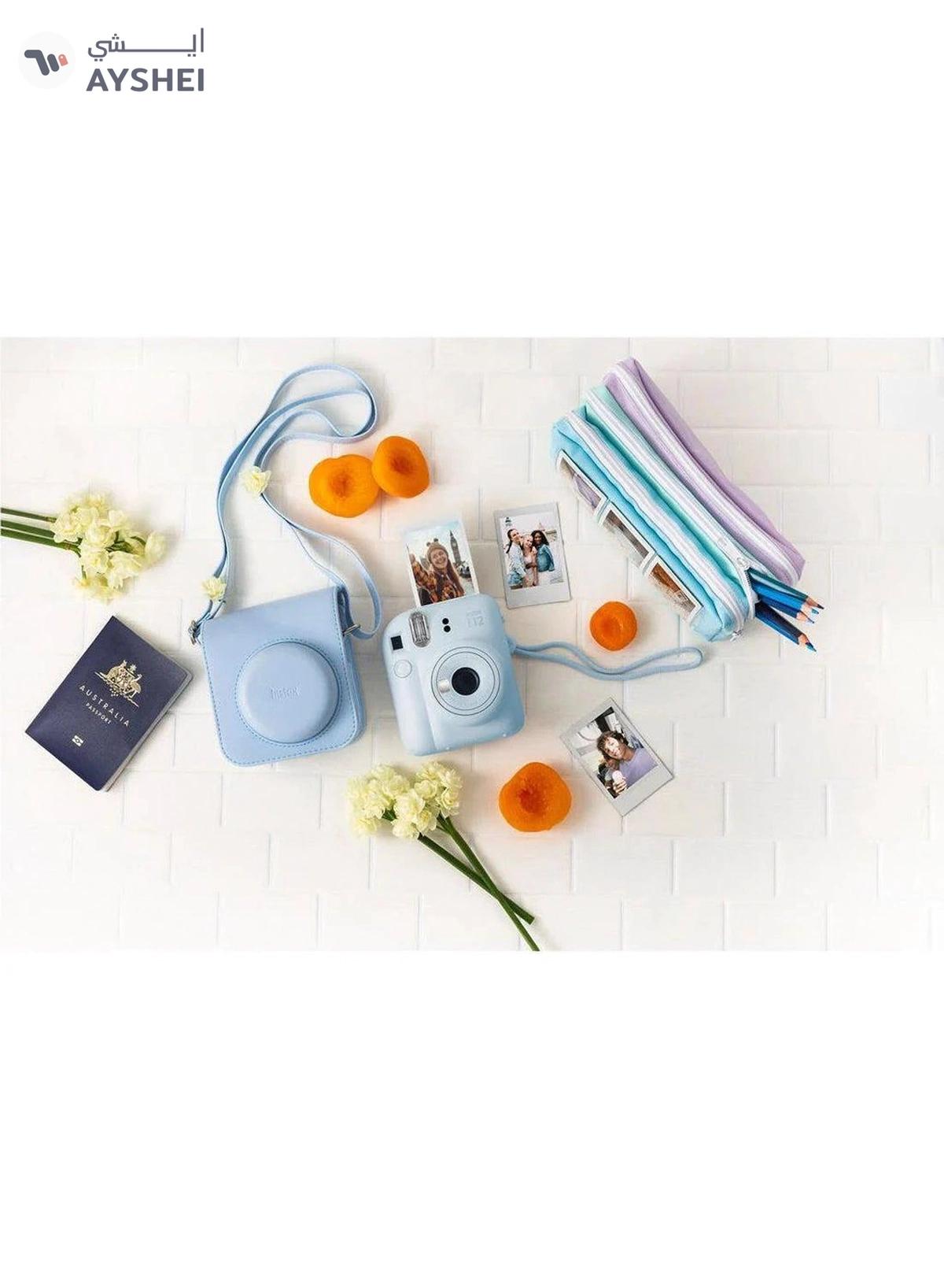 FUJIFILM Instax Mini12 Creative Traveller Instant Photo Kit (Pastel Blue)-2-2