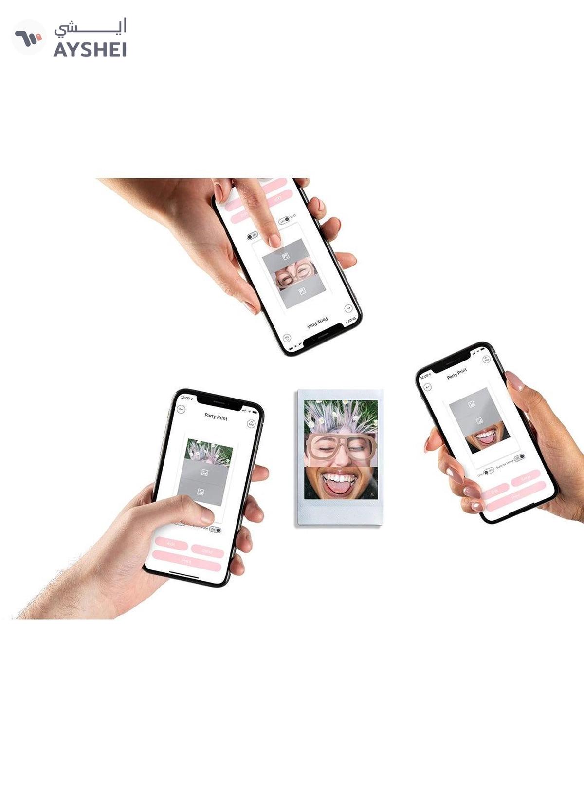 FUJIFILM Instax Mini12 Creative Traveller Instant Photo Kit (Pastel Blue)-5-5