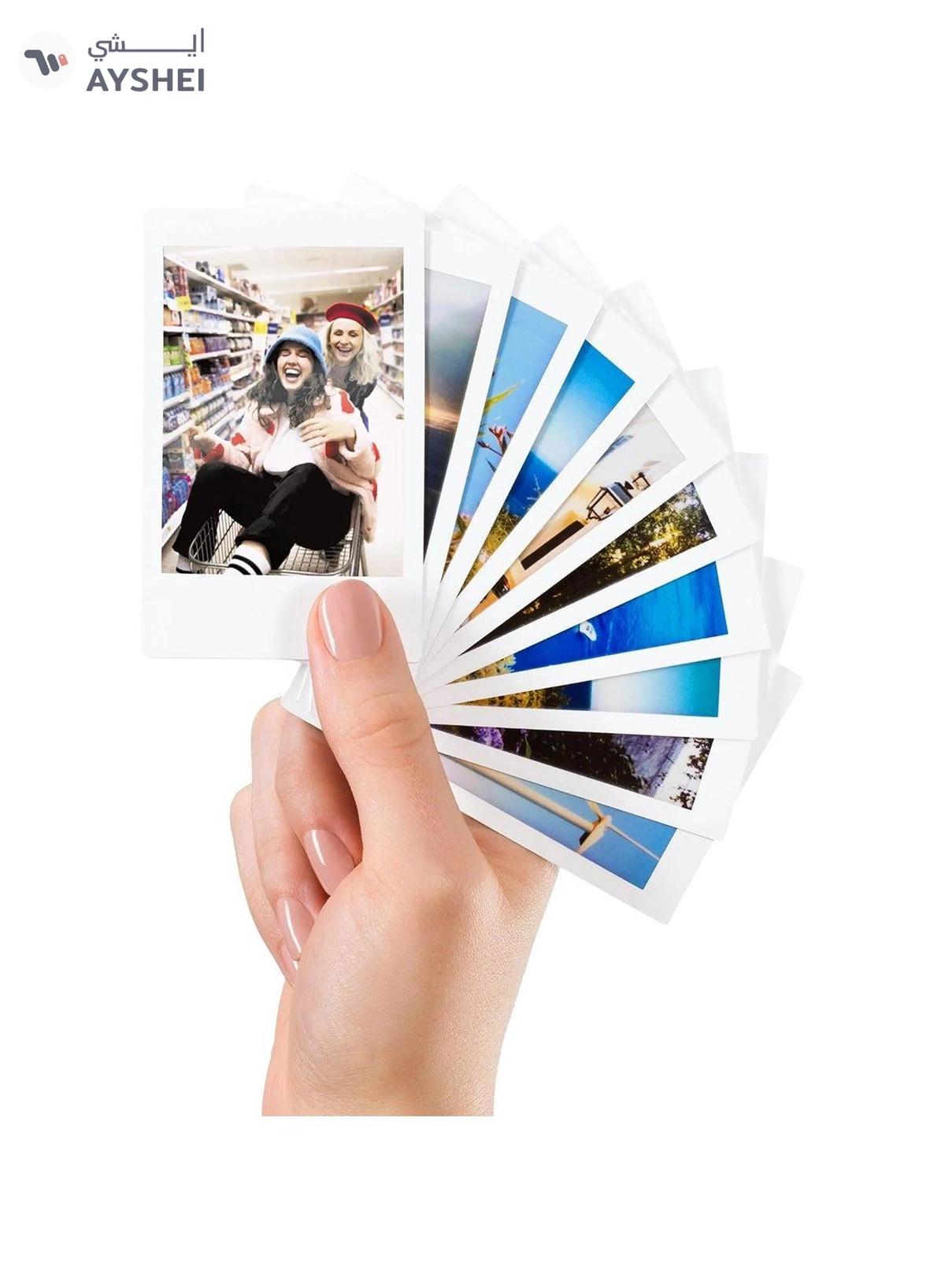 FUJIFILM Instax Mini12 Creative Traveller Instant Photo Kit (Pastel Blue)-8-8