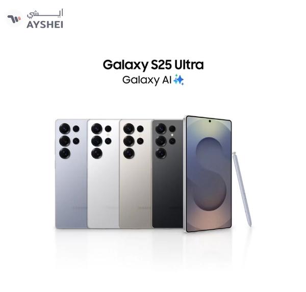 Samsung Galaxy S25 Ultra AI Dual SIM Titanium Grey 12GB RAM 256GB 5G - Middle East Version