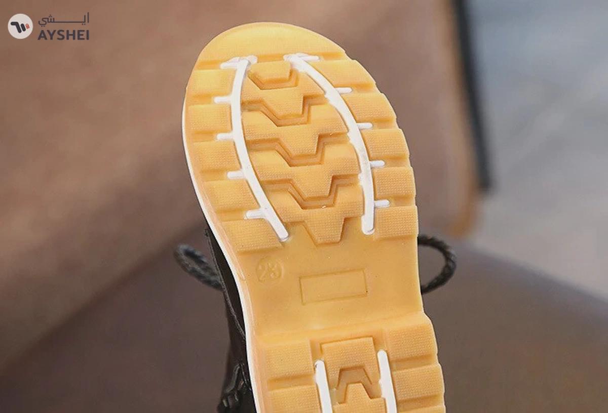 Babyqlo Brown lace up Boot shoes for Boys-1-landscape