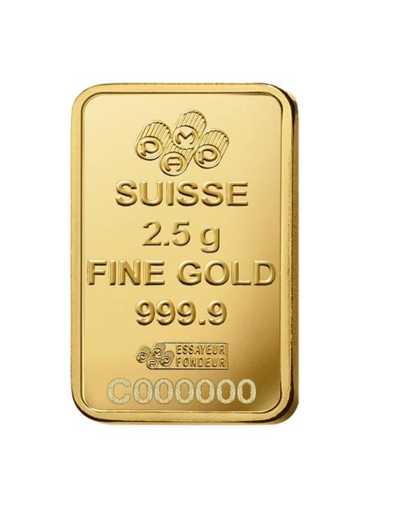 PAMP 24KT - 2.5g Suisse Pamp