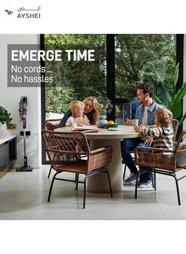 HOOVER Emerge Cordless Stick Vacuum Cleaner 180 W CLSV-VPME Silver