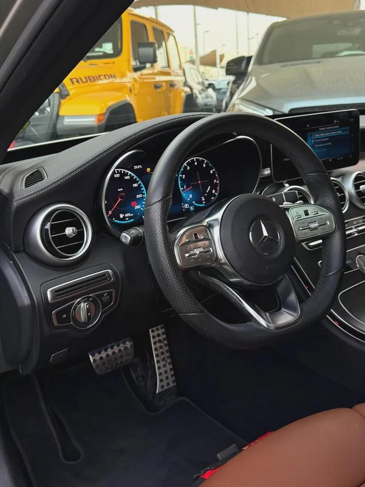 Mercedes C200 model 2021 gcc مرسيدس سي ٢٠٠ موديل ٢٠٢١ خليجي-8-8