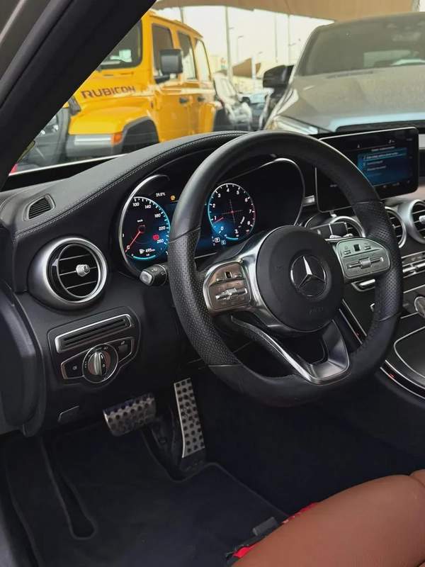 Mercedes C200 model 2021 gcc مرسيدس سي ٢٠٠ موديل ٢٠٢١ خليجي