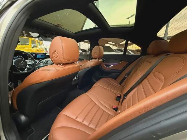 Mercedes C200 model 2021 gcc مرسيدس سي ٢٠٠ موديل ٢٠٢١ خليجي