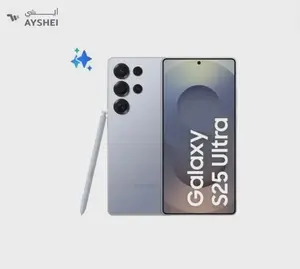 Samsung Galaxy S25 Ultra AI Dual SIM Titanium Silverblue 12GB RAM 256GB 5G - Middle East Version