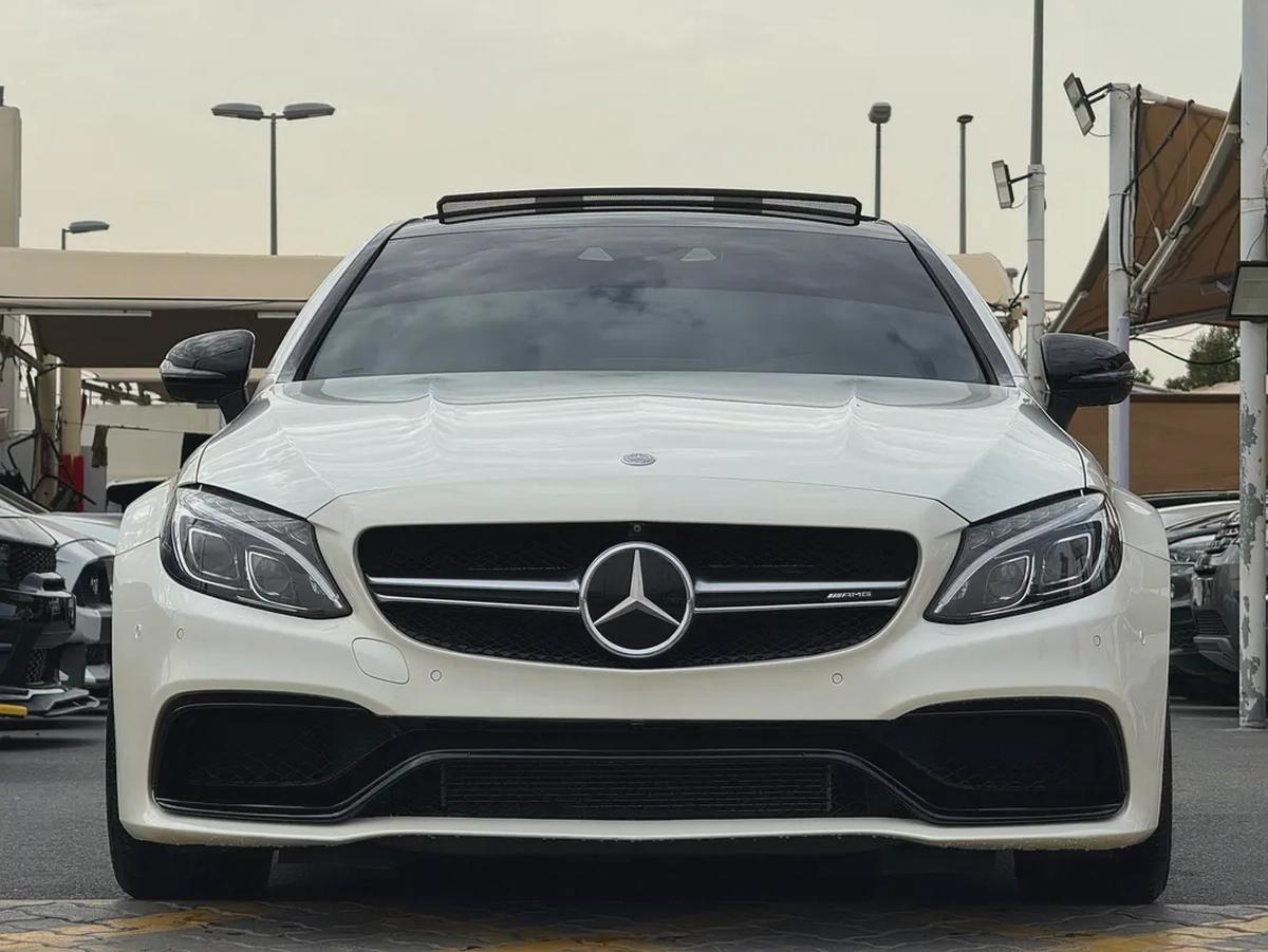 2017 Mercedes-Benz C-Class AMG C63S - GCC Specs-0-0