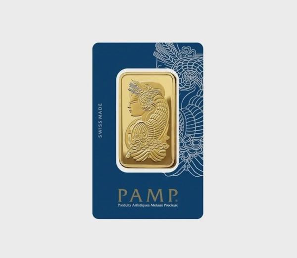 PAMP Swiss Made 24K(999.9) Pamp 50g Gold Bar