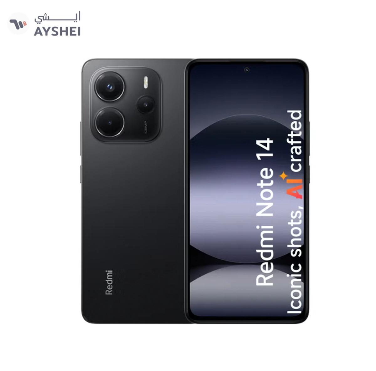 Xiaomi Redmi Note 14 4G Dual SIM Midnight Black 8GB RAM 256GB - Global Version-0-landscape