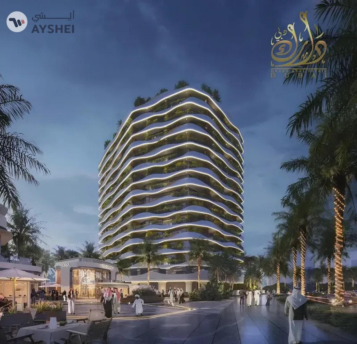 APARTMENT FOR SALE IN FOREST CITY TOWER 2, DUBAI LAND RESIDENCE COMPLEX, DUBAI-0-landscape