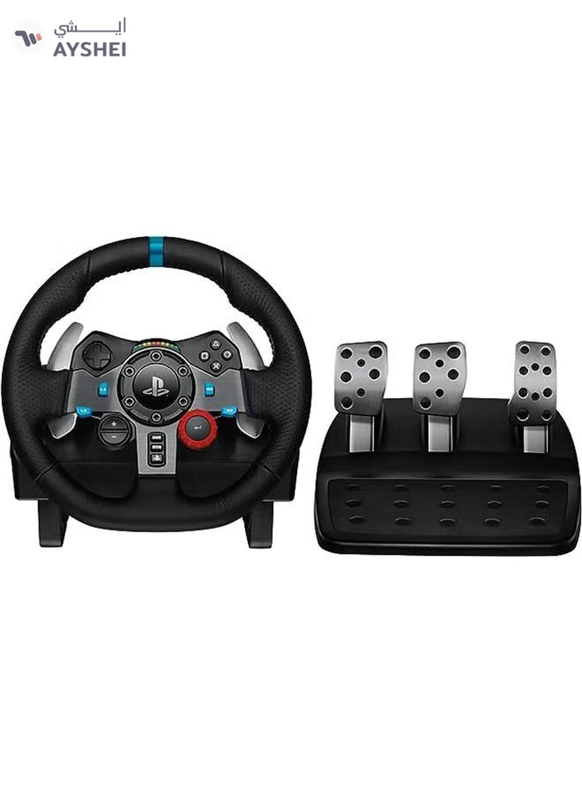 Logitech G29 Driving Force Racing Wheel and Floor Pedalsfor PS5, PS4,PS3 And PC - Black-0-0