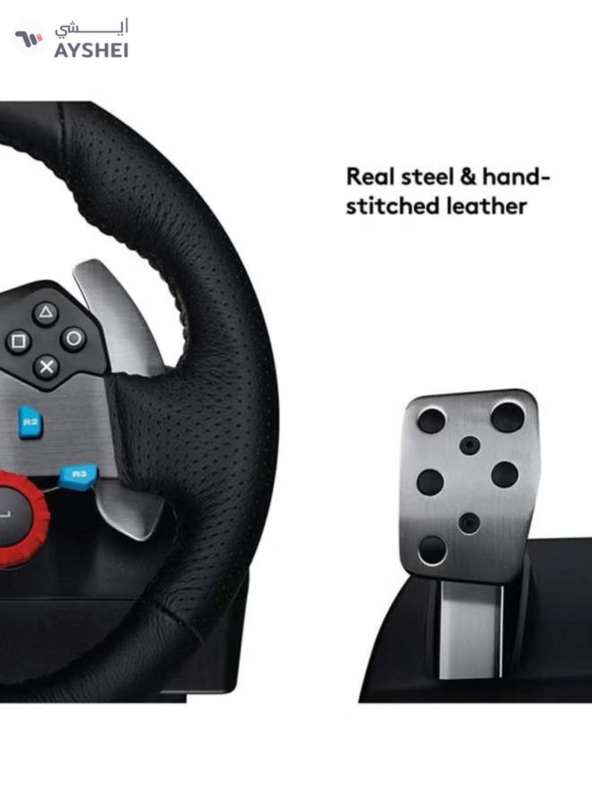 Logitech G29 Driving Force Racing Wheel and Floor Pedalsfor PS5, PS4,PS3 And PC - Black-5-5