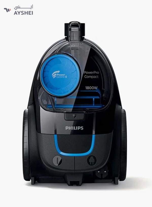 Philips PowerPro Bagless Vacuum Cleaner 1800 W FC9350/62/61 Deep Black