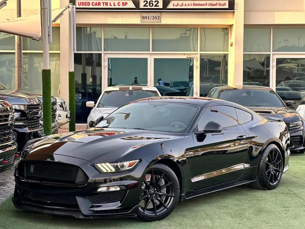 FORD MUSTANG GT350 SHELBY GCC 2018 Full service history (Al tayer) Full option manual gear Recaro-0-0