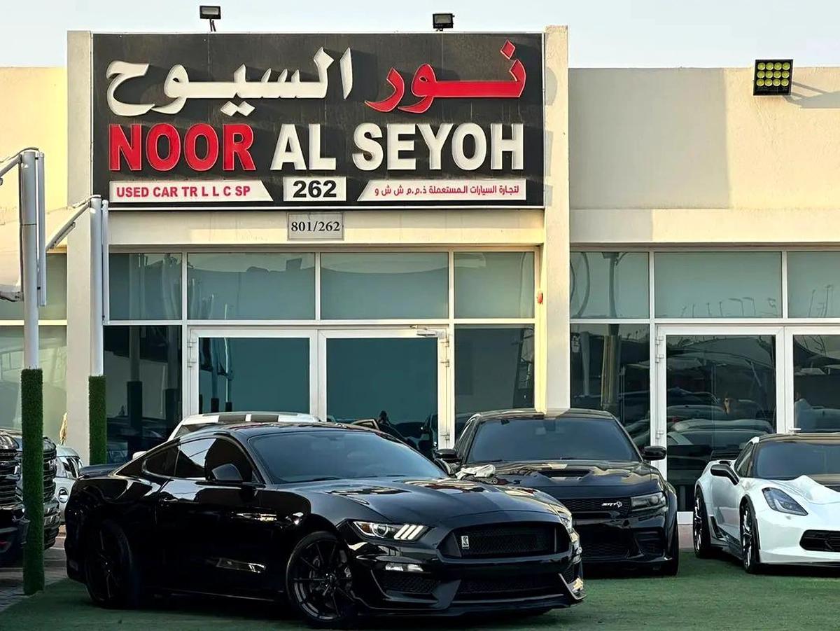 FORD MUSTANG GT350 SHELBY GCC 2018 Full service history (Al tayer) Full option manual gear Recaro-1-1