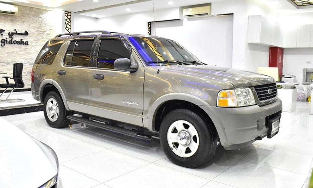 Ford Explorer XLS 4x4 ( 2002 Model ) in Grey Color GCC Specs-1-1