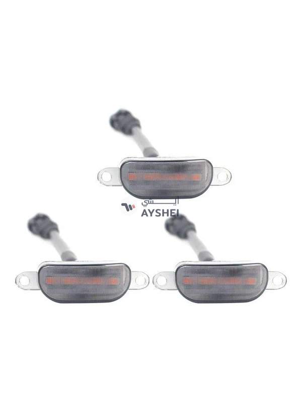 Generic 3-Piece Auto Front Grille LED Lights Set