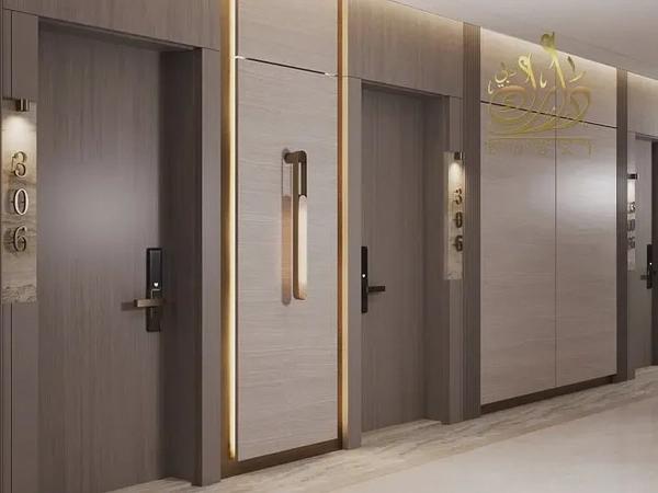 Furnished Office | Sky Line by Peace Homes | Balcony & Pool Access