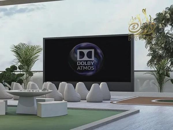 Furnished Office | Sky Line by Peace Homes | Balcony & Pool Access