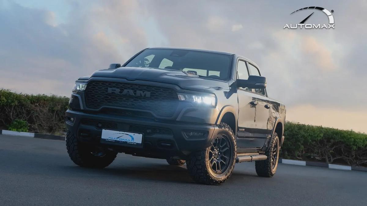 ( Only For Export ) 2026 RAM 1500 Rebel 3.0TT Hurricane GCC BRAND NEW-0-0