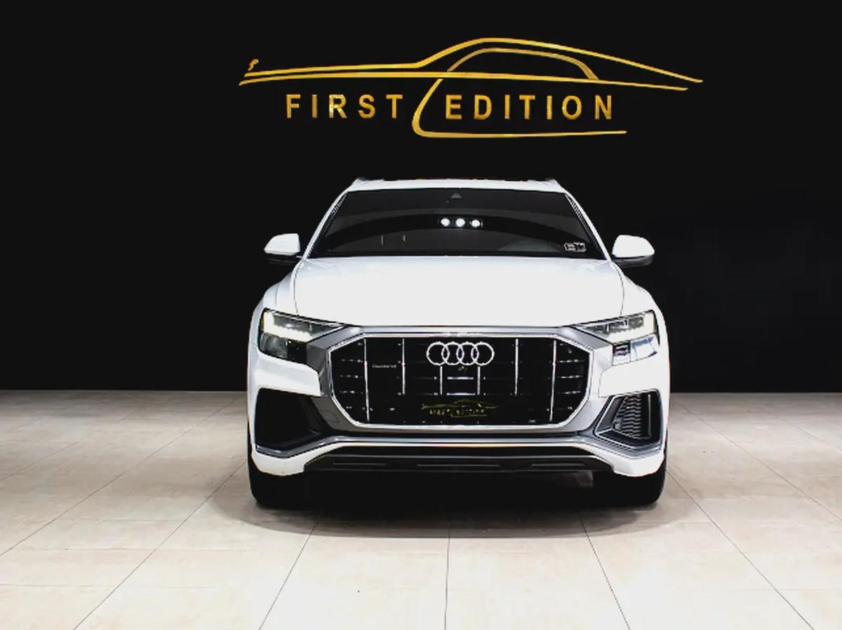 2019 ll Audi Q8 ll S-Line ll Gcc ll Full Option ll Full Service History-2-2