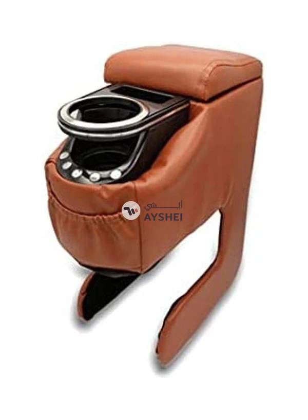 Generic Universal Arm Rest Console Box With Car Drink Holder