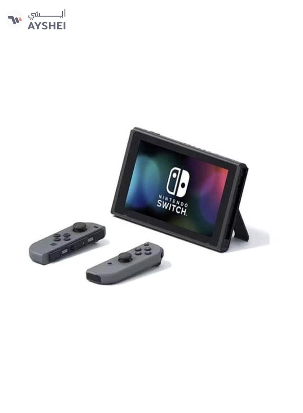 Nintendo Switch Console Extended Battery With Grey Joy‑Con-0-portrait